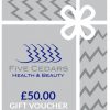 £50 beauty salon gift voucher